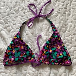 Reversible swim top